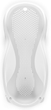 Ергономічне сидіння для ванни Angelcare FIT Light Grey (666594205940) - зображення 4