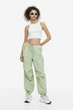Штани H&M L світло зелений 4071149170 - зображення 4