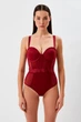 Боді DKNY 75D Червоний (95305) - зображення 1