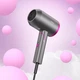 Фен для волос с горячим и холодным воздухом 1600W Hoco HP13 Plus Hot and cold air hair driver Rose-Red |3 уровня скорости / 3 температурных режима| Розовый/Серый - изображение 8