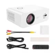Безпровідний WiFi/Bluetooth Портативний Проектор Hoco DT3 Smart electric Focus projector (1080P Android version)|2.4G/5G, AUX/USB/AV/HDTV| Білий - зображення 8