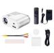 Безпровідний WiFi/Bluetooth Портативний Проектор Hoco DT2 smart projector (720p Android version)|2.4G/5G, AUX/USB/AV/HDTV| Білий-Сірий - зображення 8