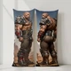 Дакимакура Garrosh Hellscream - Варкрафт, (подушка обнимашка) 120*40 см - изображение 4