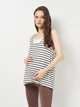 Майка для беременных больших размеров H&M 1116403_полоска XL Белая (2000001634158) - изображение 1