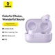 Навушники Baseus Bowie True Wireless Earphones E18 |BT5.3, 40/300mAh, IPX4, 2ENC Mic, 7.5h| Purple - зображення 6