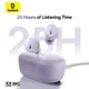 Навушники Baseus Bowie True Wireless Earphones E18 |BT5.3, 40/300mAh, IPX4, 2ENC Mic, 7.5h| Purple - зображення 10