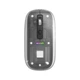 Компьютерная мышь Marvo беспроводная 2.4G/Bluetooth 800/1200/1600 dpi прозрачно-черная (M810W BK) - изображение 1