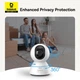 Камера відеоспостереження Baseus Security P1 Indoor Camera 3K |8x Zoom, 4MP, 3K| White - зображення 11