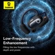 Навушники Baseus Eli Sport 1 Open-Ear TWS Earbuds |BT5.3, App, EQ, OTA, 65/600mAh, 7.5h| Black - зображення 14