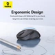 Мышь Baseus F02 Ergonomic Wireless Mouse |2.4G/BT5.2| (without Battery) Black - изображение 10