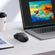 Мышь Baseus F02 Ergonomic Wireless Mouse |2.4G/BT5.2| (without Battery) Black - изображение 13