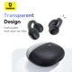 Навушники Baseus AirGo 1 Ring Open-Ear TWS Earbuds |BT5.3, 40/400mAh, App, EQ, 6h| Black - зображення 7