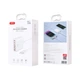 Адаптер сетевой XO GaN Desktop Fast Charger with 1.5M Power Cord L133 |3USB/3Type-C, 75W/3A, PD/QC| White - изображение 10