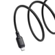 Кабель Baseus Lightning Silky Series Fast Charging Cable |2.4A, 2m| Black - зображення 3