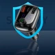 Адаптер автомобильный Baseus T Shaped Car Bluetooth MP3 Player S - 13 (PPS Fast Charger Edition) Black - изображение 3