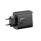 Адаптер сетевой Baseus Cube Pro Fast Charger |1USB/2Type-C, 65W/3A, PD/QC| Black - изображение 3