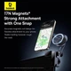 Тримач Baseus MaxView Magnetic Car Mount for In-Vehicle Infotainment Screen grey - зображення 2