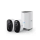 Камера видеонаблюдения Baseus Security N1 Outdoor Camera 2k 2-cam Kit |145°, 16Gb eMMC (16TB Max), Color Night vision, IP67| White - изображение 1