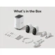 Камера видеонаблюдения Baseus Security N1 Outdoor Camera 2K 2-Cam Kit, 145°, 16Gb eMMC (16TB Max), Color Night vision, Wi-Fi, IP67, 7800mAh, white - изображение 12
