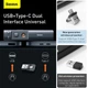 Умная указка Baseus Orange Dot Wireless Presenter (Red Laser) |100m, USB/Type-C Receiver| Grey - изображение 14