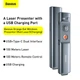 Умная указка Baseus Orange Dot Wireless Presenter (Red Laser) |100m, USB/Type-C Receiver| Grey - изображение 15
