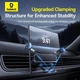 Тримач Baseus UltraControl Gravity Car Mount for Foldable Phone Grey - зображення 12