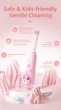 Детская электрическая зубная щетка интерактивная Seago SG-2139 Pink - изображение 5