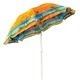Зонт пляжный усиленный с наклоном Umbrella Best 13 солнцезащитный с креплением спиц для дома дачи пляжа от солнца и дождя 250 см - изображение 1