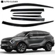 Дефлектори вікон вітровики для KIA Sportage 2021- 4 шт (Auto Clover) - изображение 1