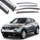 Дефлектори вікон вітровики Benke для Nissan Juke 2010- Молдинг Нержавіюча сталь 3D (BNSJK1423-W/S) - изображение 1