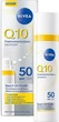 Денний флюїд експерт "Потрійний захист від зморщок" SPF 50 - NIVEA Q10 Daily Uv Fluid Spf 50 40ml (1466291-38585925) - изображение 1