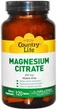Магній цитрат Country Life Magnesium Citrate 250 мг 120 таблеток в упаковці (ARE-574929) - зображення 1