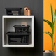 Універсальний контейнер для зберігання 12,5 л 38x28x16 Orplast BaseStore Color чорний 25-2236 - зображення 4