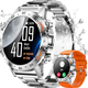 Смарт годинник чоловічий UWatch Canmixs водонепроникний протиударний з круглим циферблатом Сріблястий - зображення 1