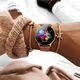 Жіночий смарт-годинник UWatch круглі браслет Рожеве золото - зображення 2
