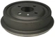 Тормозной барабан ABE C60002ABE Opel Kadett, Ascona, Astra, Vectra, Combo; Daewoo Nexia, Espero, Lanos, Nubira; Chevrolet Lacetti 0568057, 568039, 568054 - изображение 1