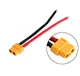 Кабель живлення з роз'ємом Amass XT60-F (мама) із проводом 12AWG - зображення 1