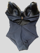 Купальник злитий Z.Five 560187137 Чорний 4XL (56) стегна 121-125 см груди 4D-5E - зображення 6