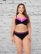 Купальник роздільний Fuba 24043163 Чорний 54 (4XL) повнота грудей 4D-5E; стегна 116-120 см - зображення 3