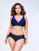 Купальник роздільний Fuba 25059172 Чорний 48 (XL) повнота грудей 3C-4D; стегна 103-106 см - зображення 2