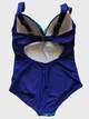 Купальник сплошной Fuba 25109158 бирюзовый 54 (4XL) полнота груди 3C-4D ;бедра 116-120 см - изображение 4