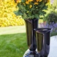 Ваза ДП Flora 15 см Золотий (84616) - изображение 2