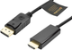 Кабель Accura DisplayPort > HDMI 1.8m Black (5902012925737) - зображення 1