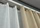 Комплект штор VR-Textil Лен Мешковина 200х270 2шт и Тюль 500х270 114ш-115т Бежевый с белым 71-022/6 - изображение 8