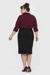 Спідниця INEDIT 40867 Black 6XL - зображення 2