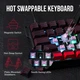 Клавіатура Aula WIN 68 HE MAX механічна на магнітних перемикачах Black\Red - зображення 9