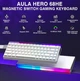 Клавиатура Aula HERO 68 HE механическая на магнитных переключателях White - изображение 7