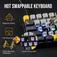 Клавиатура Aula WIN 68 HE MAX механическая на магнитных переключателях Black\Yellow - изображение 10