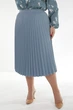 Спідниця INEDIT 41058-1 Blue 6XL - зображення 2