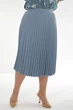 Спідниця INEDIT 41058-1 Blue 6XL - зображення 6